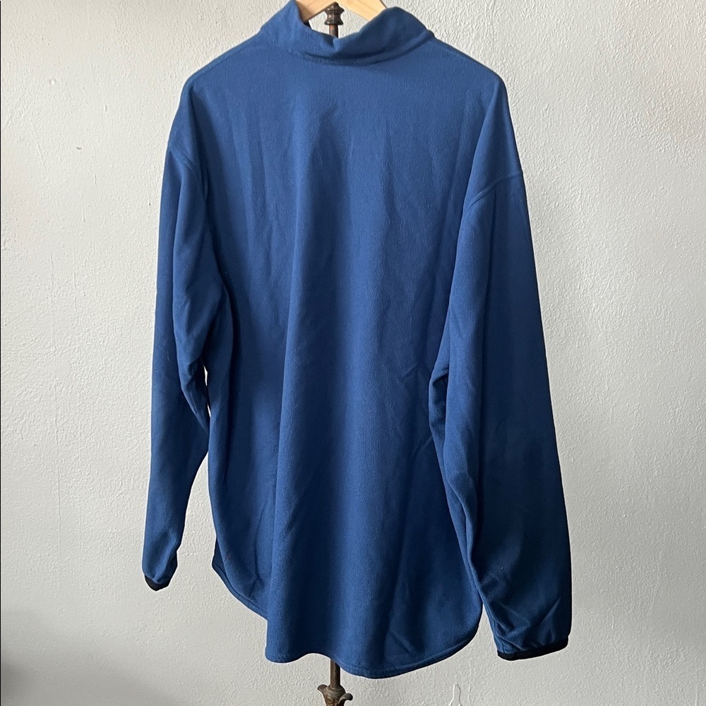 Y2K Nike Gray Tag 1/4 Zip Fleece Pullover Mens XL - Picture 4 of 4